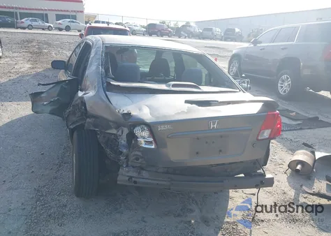 2005 Honda Civic Ex из США, поврежденный, VIN 2HGES26875H549949